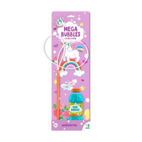 Мильні бульбашки Mega Bubbles Единорожки 450 мл Мильні бульбашки Mega Bubbles Единорожки 450 мл