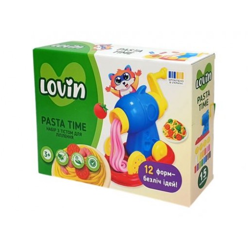 Набір тіста для ліплення Pasta Time (15 кольорів)