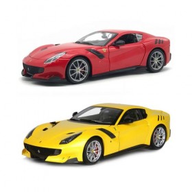 Машинка металева - FERRARI F12TDF (жовтий, червоний, 1:24) Машинка металева - FERRARI F12TDF (жовтий, червоний, 1:24)