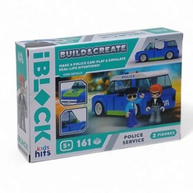 Конструктор Kids hits IBLOCK JUNIOR арт. KH17/001/2 161дет., Поліція короб. 24*16*6 см Конструктор Kids hits IBLOCK JUNIOR арт. KH17/001/2 161дет., Поліція короб. 24*16*6 см