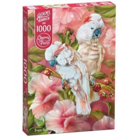 Пазл ТM CherryPazzi/ 1000 ел./ Тропічні духи - какаду Пазл ТM CherryPazzi/ 1000 ел./ Тропічні духи - какаду