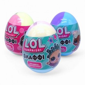 Флаффі слайм в яйці Lovin L.O.L. Surprise! 140 мл, мікс видів, 1 штука