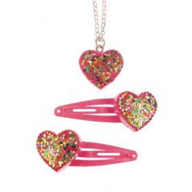 Great Pretenders Набір прикрас Sparkle My Heart 3 одиниці, 86074 Great Pretenders Набір прикрас Sparkle My Heart 3 одиниці, 86074