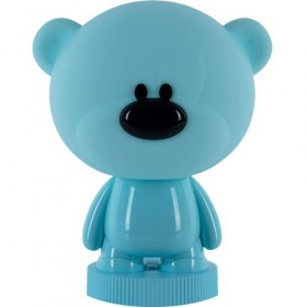Світильник-нічник LED з акумулятором Bear, блакитний