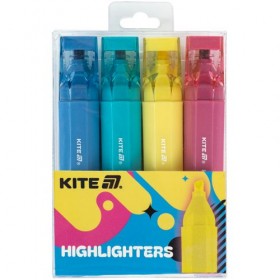Маркер Highlighter, Kite Creative Trendy Colors, набір 4-х Маркер Highlighter, Kite Creative Trendy Colors, набір 4-х