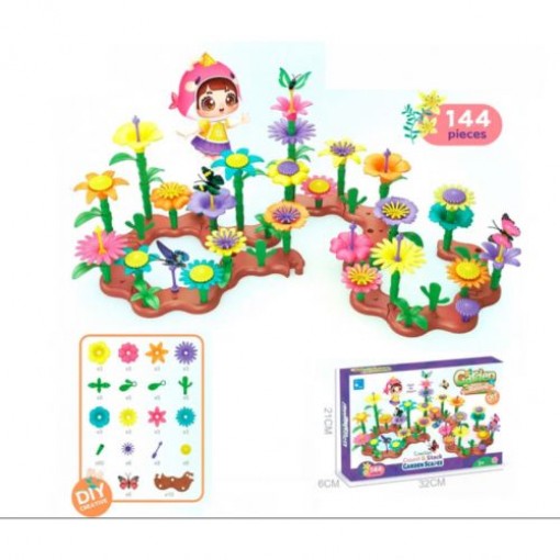Конструктор Garden Building квіти 144 (детали)