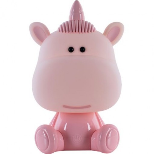 Світильник-нічник LED з акумулятором Unicorn, рожевий