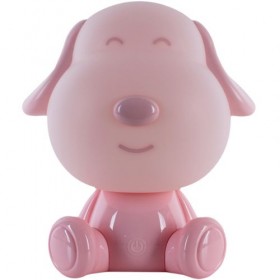 Світильник-нічник LED з акумулятором Doggy, рожевий Світильник-нічник LED з акумулятором Doggy, рожевий
