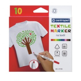 Маркер Textile 2739 2 мм, набір 10 кол. Маркер Textile 2739 2 мм, набір 10 кол.