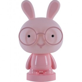 Світильник-нічник LED з акумулятором Bunny, рожевий Світильник-нічник LED з акумулятором Bunny, рожевий