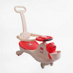 Каталка-толокар JOY SJ-774-48 (6) колеса PU зі світлом, музика та світло, захисний бампер, батьківська ручка, в коробці Каталка-толокар JOY SJ-774-48 (6) колеса PU зі світлом, музика та світло, захисний бампер, батьківська ручка, в коробці