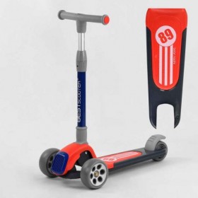 Самокат триколісний RS-9119 (6) Best Scooter, ЧЕРВОНИЙ, складне алюмінієве кермо, 3 колеса PU зі світлом, d = 120*50 мм Самокат триколісний RS-9119 (6) Best Scooter, ЧЕРВОНИЙ, складне алюмінієве кермо, 3 колеса PU зі світлом, d = 120*50 мм