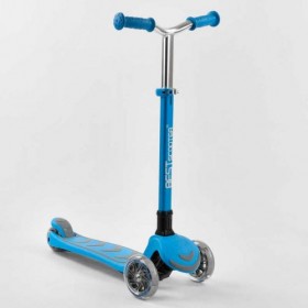 Самокат триколісний Y-00180 (4) Best Scooter, БЛАКИТНИЙ, складне алюмінієве кермо, 4 колеса PU зі світлом, d = 12 см Самокат триколісний Y-00180 (4) Best Scooter, БЛАКИТНИЙ, складне алюмінієве кермо, 4 колеса PU зі світлом, d = 12 см