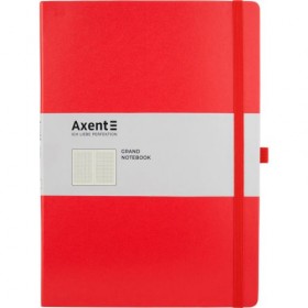 Книга записна Partner Grand, 210*295, 100 арк, кліт, червона Книга записна Partner Grand, 210*295, 100 арк, кліт, червона