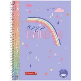 Коледж-блок А4 Premium, лін., 80 арк., Rainbow