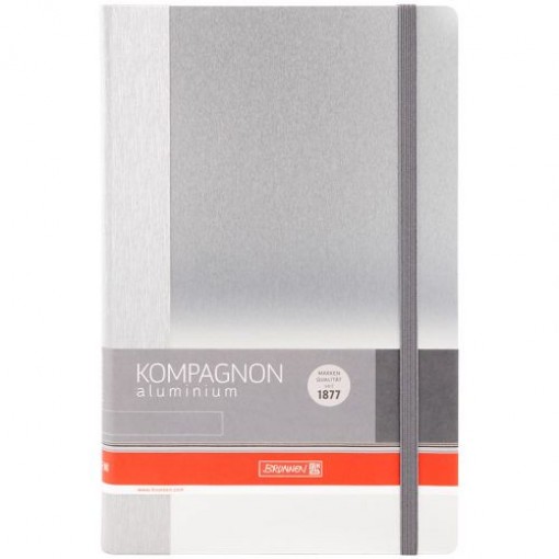 Книга записна Компаньйон Aluminium, А5, 96 арк.