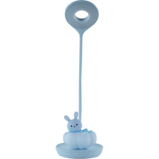 Настільна лампа LED з акумулятором Cloudy Bunny, блакитний