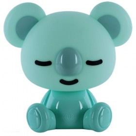 Світильник-нічник LED з акумулятором Koala, зелений Світильник-нічник LED з акумулятором Koala, зелений