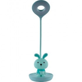 Настільна лампа LED з акумулятором Bunny, зелений Настільна лампа LED з акумулятором Bunny, зелений