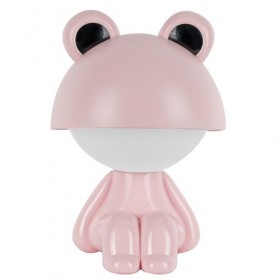Світильник-нічник LED з акумулятором Cute Froggy, рожевий