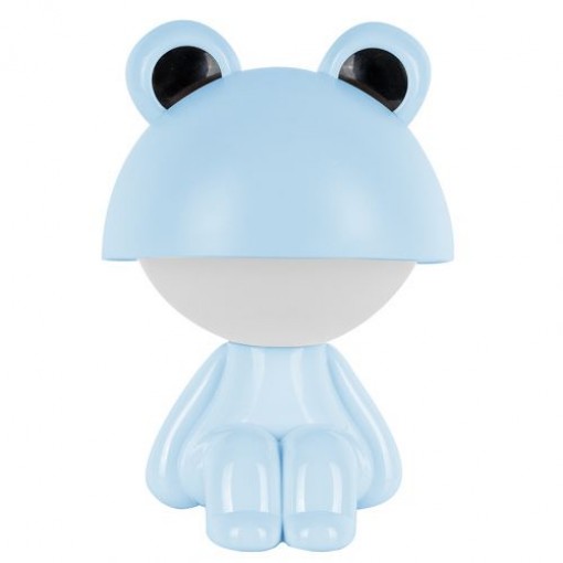 Світильник-нічник LED з акумулят. Cute Froggy, блакитний