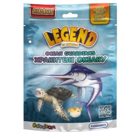 Стретч-іграшка у вигляді тваринного серії LEGEND OF ANIMALS МАКСІ - ХРАНИТЕЛІ ОКЕАНУ Стретч-іграшка у вигляді тваринного серії LEGEND OF ANIMALS МАКСІ - ХРАНИТЕЛІ ОКЕАНУ