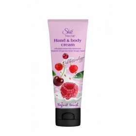 Shik Nectar YOGURT TOUCH Крем д/рук і тіла 75мл Червоні ягоди та екстракт годжі Shik Nectar YOGURT TOUCH Крем д/рук і тіла 75мл Червоні ягоди та екстракт годжі