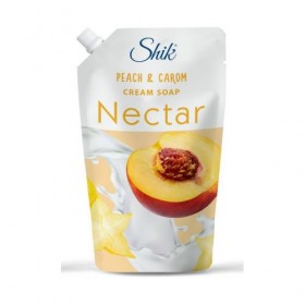 Shik Nectar р/крем-мило дой-пак 460мл персик та карамболь