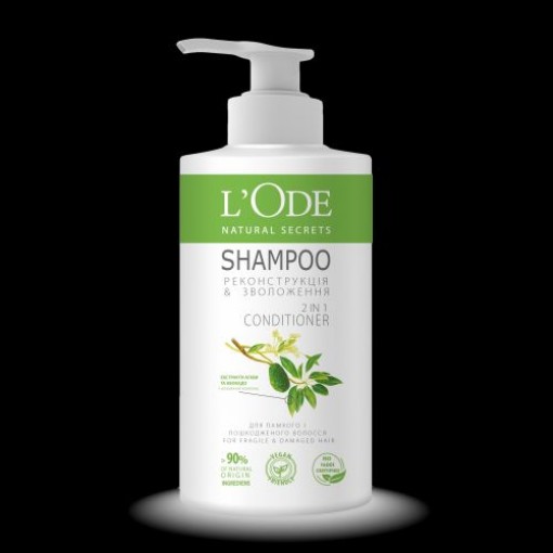 L'Ode Natural Secrets шампунь 900гд/ламкого та пошкодженого волосся