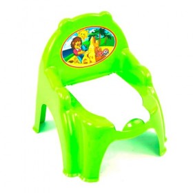 Горщик дитячий з кришкою (зелений)